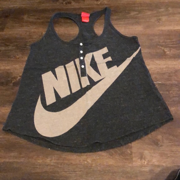 Nike Tops - Nike Gray Razor Back Tank